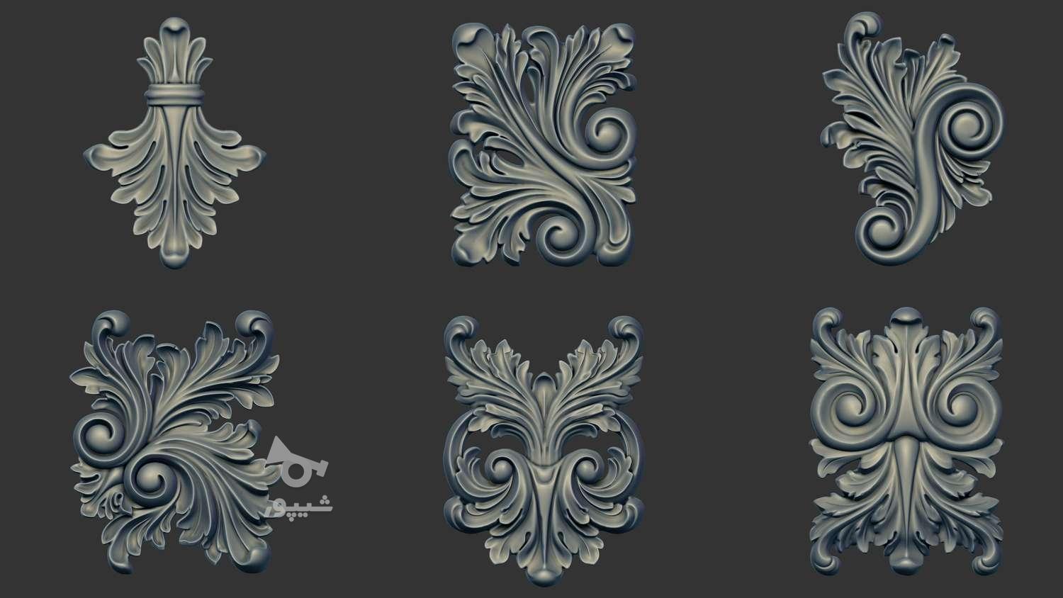 انجام طراحی 3D منبت و فرم های پیچیده