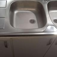 فروش کابینت سینگ‌.ظرفشویی دوقلو ابچکان نو