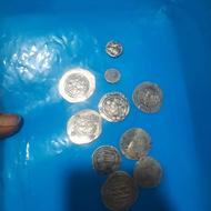 تعداد10عددسکه قدیمی وکلکسیونی وبسیارزیبا