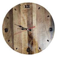 ساعت دیواری چوبی