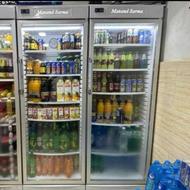 یخچال ایستاده سوپری مارکتی نو هست تقریبا