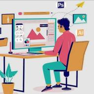 سلام من محمدرضا معصومی هستم طراح گرافیک