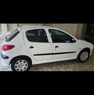 فروش یک دستگاه پژو 206 TU5 تیپ 5 _ 95دریچه گاز سبمی