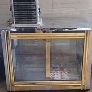 یخچال ویترینی 2 درب نو نو