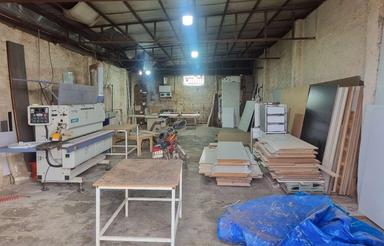 اجاره کارگاه کابینت سازی با کلیه دستگاه ها