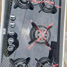 اجاق گاز پنج شعله شیشه