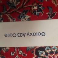 گوشی سامسونگa03coreدرحدسالم بالوازم وانتقال