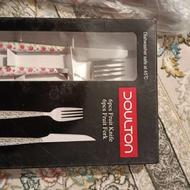 چاقوچنگال میوه خوری دودست