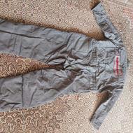 لباس سرهم طوسی ضخیم.HALLIBURTONزمستانی