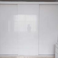 کمد ریلی باکسی درب هایگلاس گلکسی