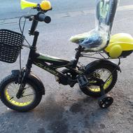 سه عدد دوچرخه 12 هر سه در حد نو برای بچه های 3تا 5سال