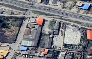 زمین صنعتی–تجاری 4374 متر بر کمربندی آمل دو برجاده سندتک برگ