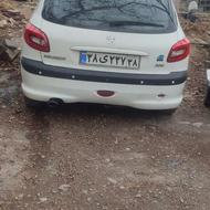 پژو 206 مدل 89