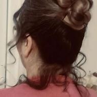 مدل شنیون فقط هزینه جزعی مواد 180 تومان