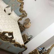 تخت و کنسول و آیینه به همراه تشک