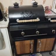 باربیکیو80سانتی شعله بغل