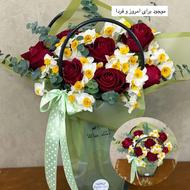 باکس گل های آماده ارسال برای امروز و فردا