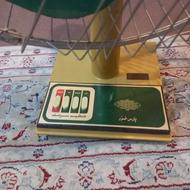 پنکه رو میزی قدیمی پارس خزر سالم به شرط