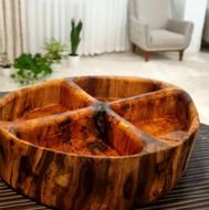 کار تو ساخت ظروف چوبی رستیک