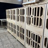 فروش گنجه مرغ و خروس لاری و جفت کن کبوتر، کفتر سه طبقه اماده