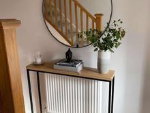 آیینه و کنسول چوبی فلزی در شیپور