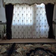 پرده 3 متری با کتیبه و 2متری با کتیبه