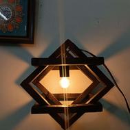 لوستر چوبی دست ساز