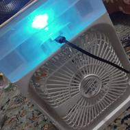 پنکه لوازم سرمایشی تزئینی با بخار آب