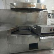 تنور دو متری و نان درار نانوایی