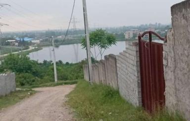 زمین داخل بافت در بهترین نقطه جاده نظامی با ویوی عالی و ابدی