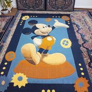 گلیم فرش کودک 3متری و گلیم فرش طرح گل 1/5 متری کاملا سالم