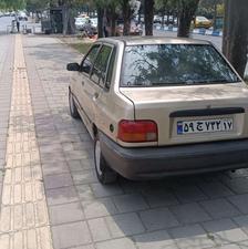 پراید بدون رنگ