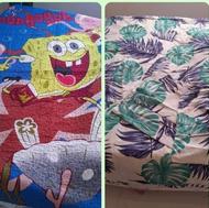 2 عدد روتختی یک نفره همراه روبالشی