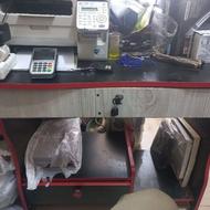 میز تحریر چند منظوره کشودار و کامپیوتر