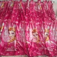 پرده همره با میله پرده استیل جنس خوب