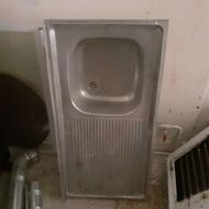 سینک تک لگن قدیمی ورق ضخیم