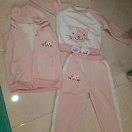 شلوار و ست دورس پافرو شلوار