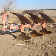 گاوآهن 14اینچ قطعات خراسان دوطرفه برگردون