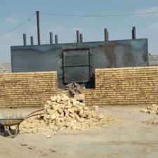 کوره زغال ذغال ظرفیت 10 تن چوب