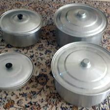 قابلمههای روحی و تابه آلومینیومی