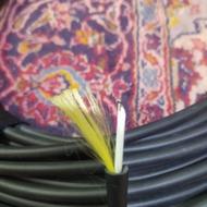 یک کلاف صد متری کابل فیبر نوری