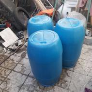 سه عدد دبه 100 لیتری تمیز فقط تماس،سرم نداره