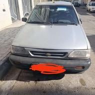 پراید مدل 86رنگ نقرایی