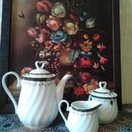 ست قوری، شکر ریز و قندان کاملا نو