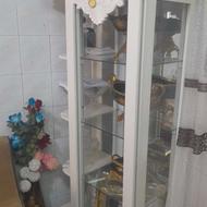 بوفه ریلی شیشه طول 2 متر