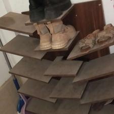 جا کفشی چوبی