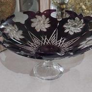 میوه خوری، جام و شمعدان کریستال