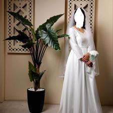 لباس سفید عروس برای عقد یا نامزدی