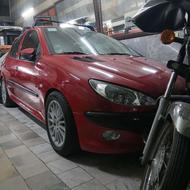 206 تیپ5مدل95قرمز لوازم دار