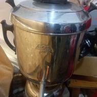 سماور گازی 8لیتری تابان با نزدیک 4ک وزن برنجی